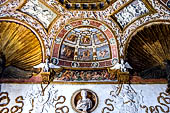 Mantova, Palazzo Te - Camera delle Aquile. Lunetta della parete Sud. 